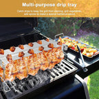 Foldable stainless steel chicken grill stand