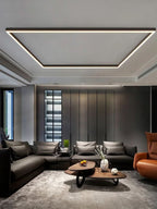 Minimalist LED ceiling light – Scandinavian design, flicker-free light