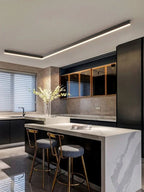 Minimalist LED ceiling light – Scandinavian design, flicker-free light