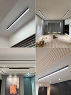 Minimalist LED ceiling light – Scandinavian design, flicker-free light