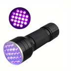 UV flashlight 395nm with LEDs for stain and pest detection