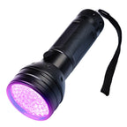 UV flashlight 395nm with LEDs for stain and pest detection