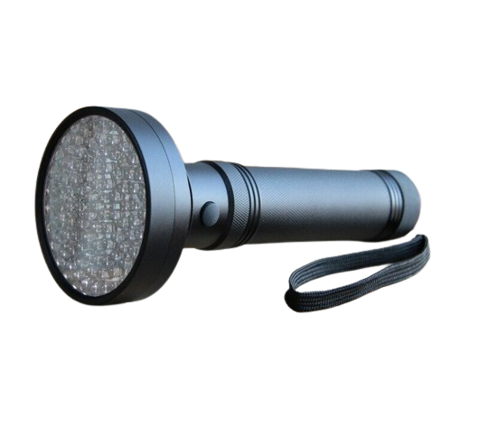 UV flashlight 395nm with LEDs for stain and pest detection