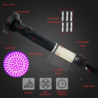 UV flashlight 395nm with LEDs for stain and pest detection