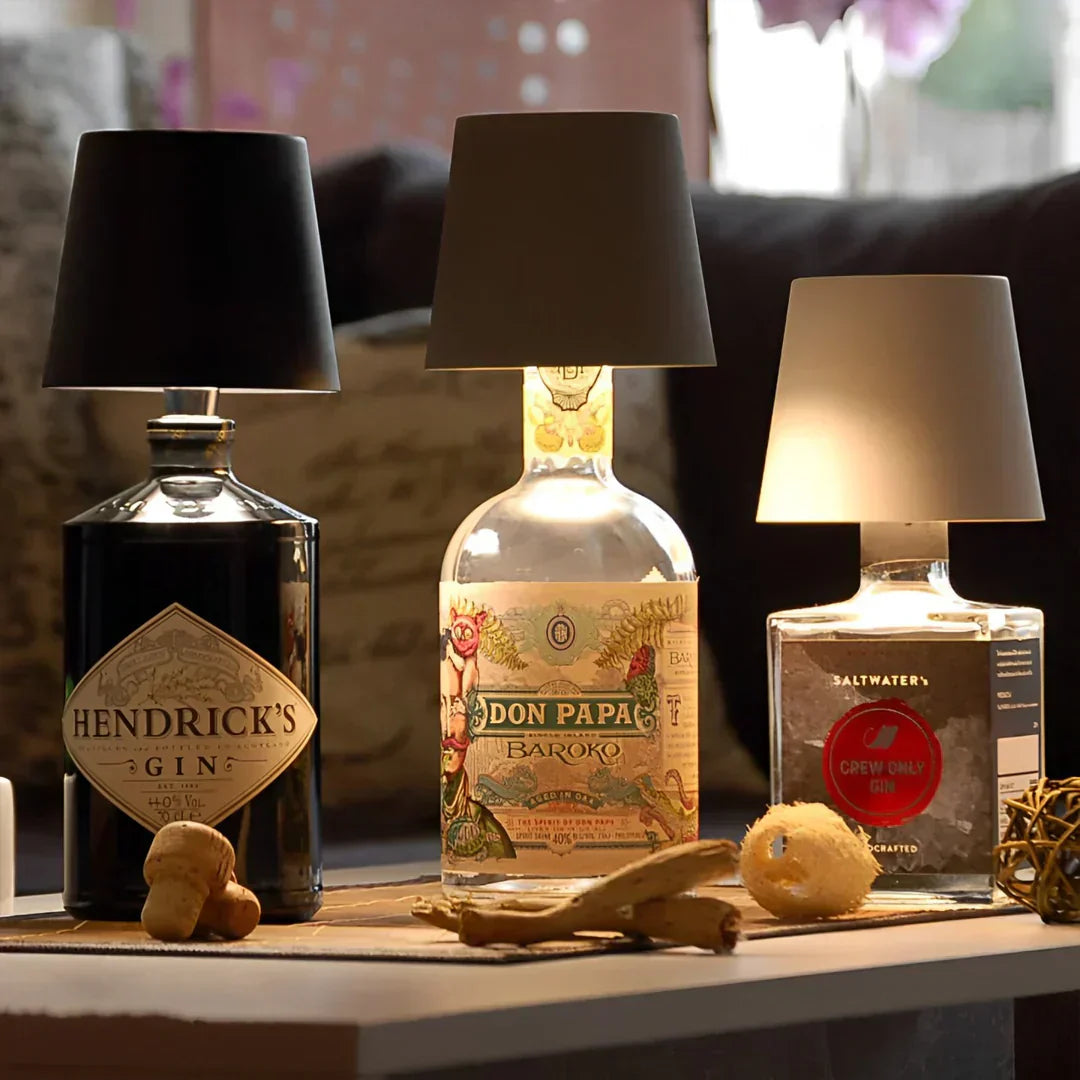 Clip-on LED Bottle Light with USB Charging