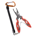 Anglertools mit Flechtschneidklinge und Hakenlöser