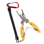 Anglertools mit Flechtschneidklinge und Hakenlöser