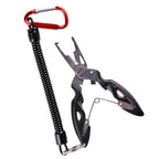Anglertools mit Flechtschneidklinge und Hakenlöser