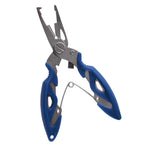 Anglertools mit Flechtschneidklinge und Hakenlöser