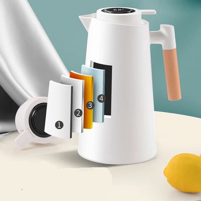 1L Thermos Flask with Digital Temperature Display