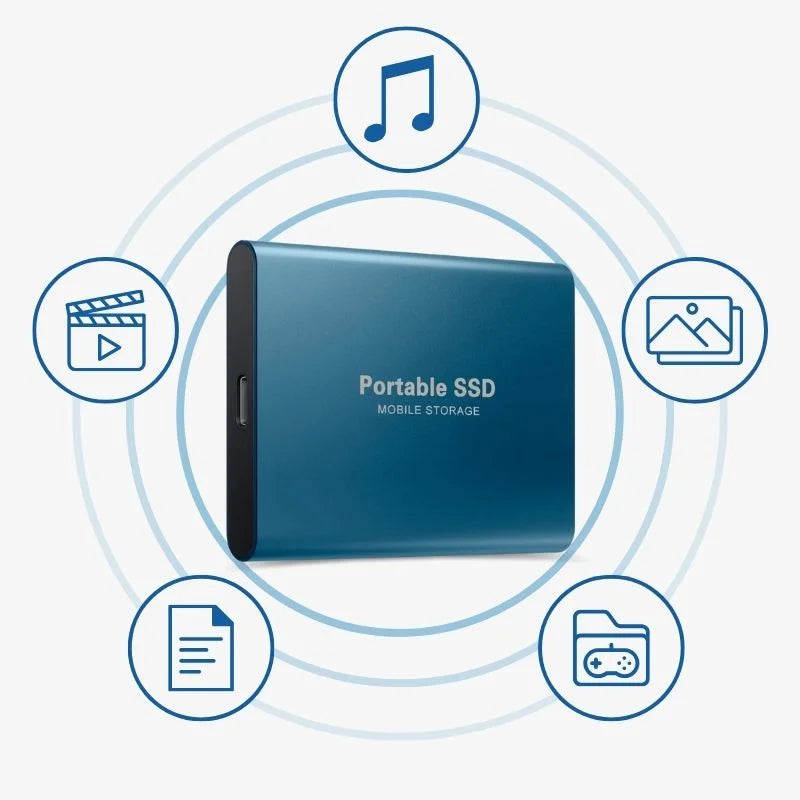 Externe SSD Festplatte USB – Tragbare Datenspeicher