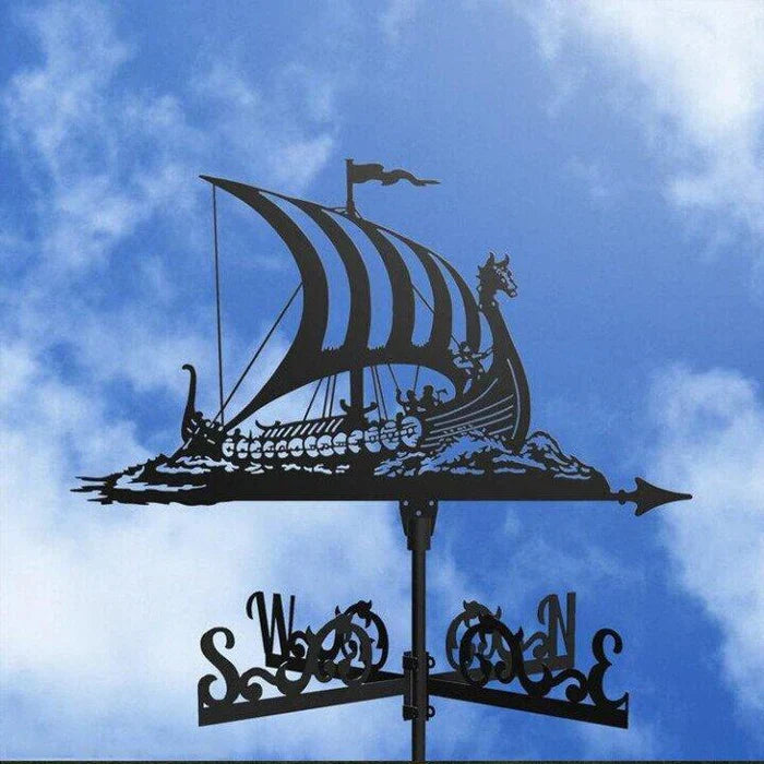 Witch Wind Vane – Decorative Garden Accessory with Wind Direction Indicator
