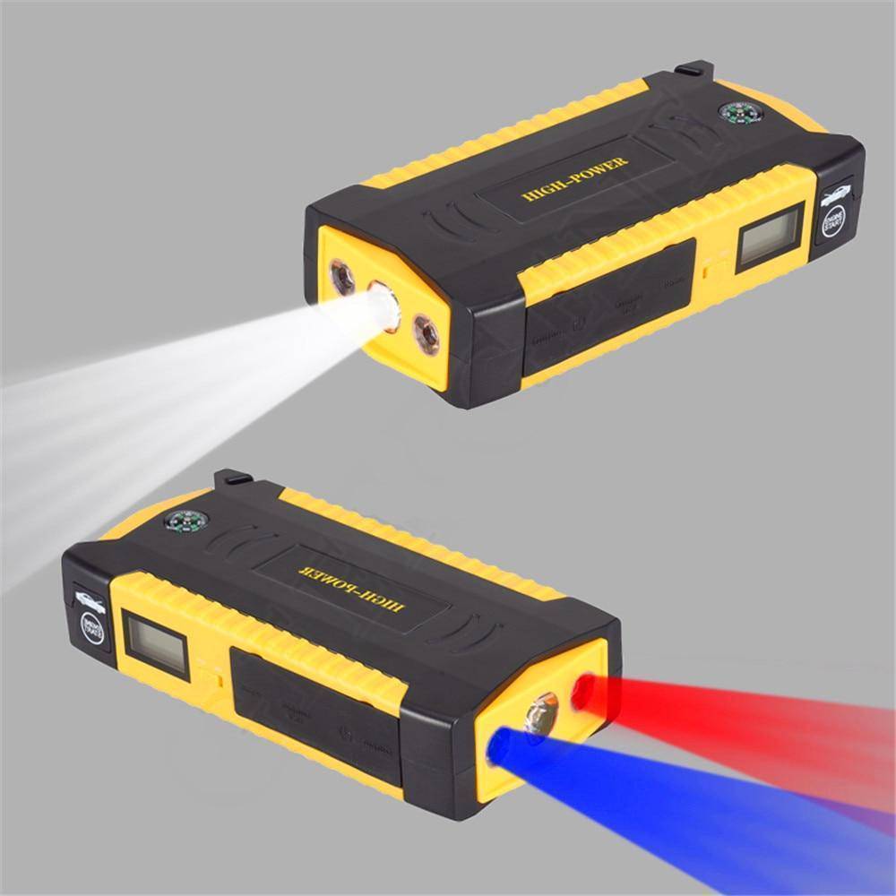 Starthilfe Auto mit Powerbank 16000mAh – Kompakter Jumpstarter