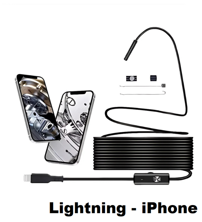 USB-Inspektionskamera mit LED-Licht – Verborgene Bereiche Sehen -   Mivoza Deutschland