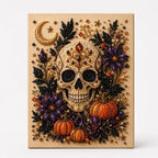 Perlen-Bastelset Halloween mit Motiv nach Wahl