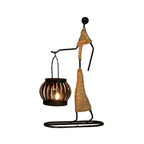 Kerzenständer Metall Figur Vintage-Design