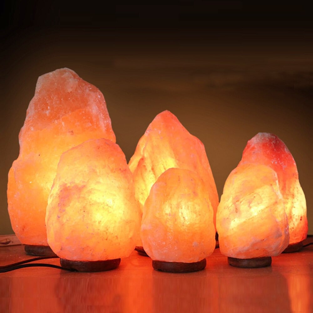 Himalaya-Salzlampe aus echtem Kristallsalz 2-3 kg