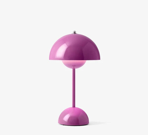 Dimmbare LED-Tischlampe mit Akku – Pilzform Design