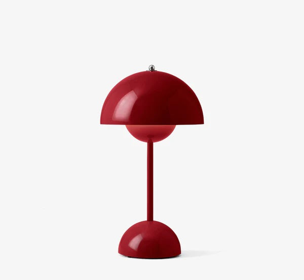 Dimmbare LED-Tischlampe mit Akku – Pilzform Design