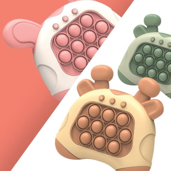Pop-it Spielzeug mit Licht und Sound – 4 Spielmodi
