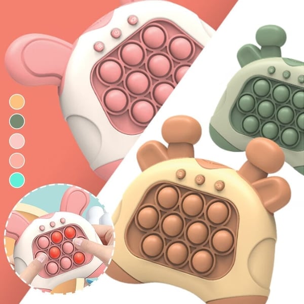 Pop-it Spielzeug mit Licht und Sound – 4 Spielmodi