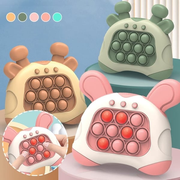 Pop-it Spielzeug mit Licht und Sound – 4 Spielmodi