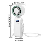 Handventilator mit Halbleiter-Kühlung und LED-Anzeige