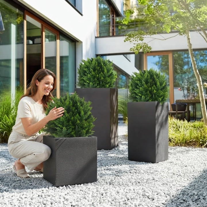 UV-fester Kunst-Zedernbaum – Für Garten, Terrasse & Eingang