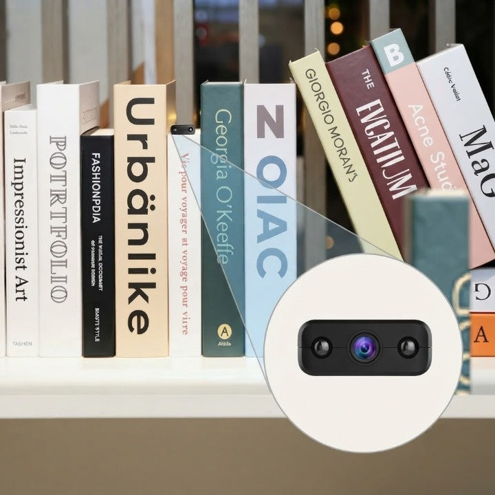 Magnetische Mini-Kamera – 1080P Full HD, Nachtsicht & Bewegungsmelder