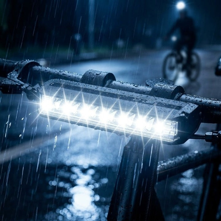 Fahrradlicht LED 1400 Lumen – USB aufladbar und wasserdicht