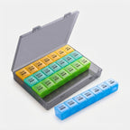 Pillenorganizer mit 28 Fächern – Wochenplaner für Tabletten