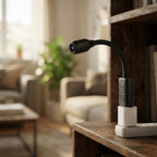 Mini surveillance camera with swivel arm – Wi-Fi and AI detection