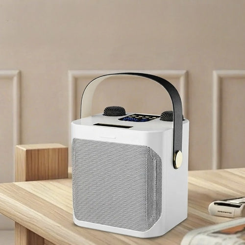 Bluetooth Karaoke-Lautsprecher mit Dual-Mikrofon-System