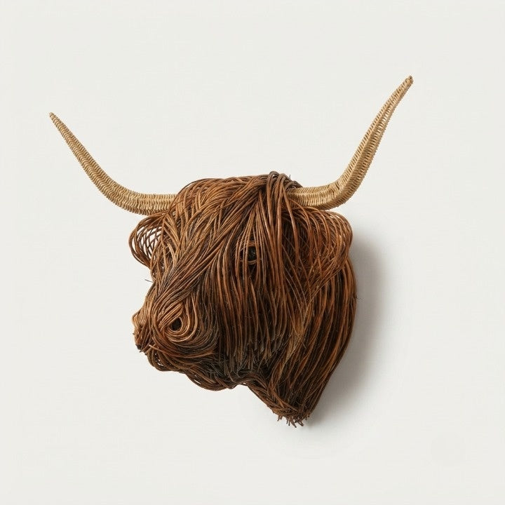 Handcrafted Cow Head