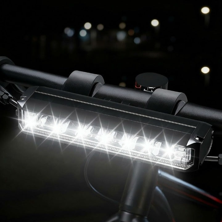 Fahrradlicht LED 1400 Lumen – USB aufladbar und wasserdicht