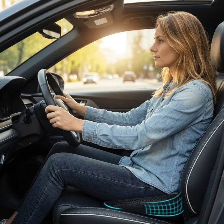 Car seat cushion Memory Foam – ergonomic support