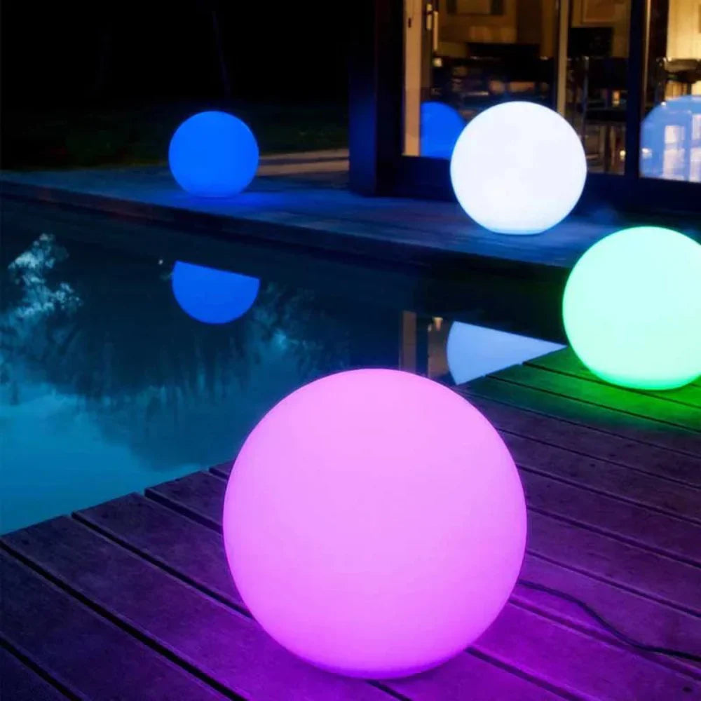 Waterproof LED Globe Light with Color Change