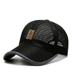 Netz-Baseballkappe mit Mesh-Belüftung