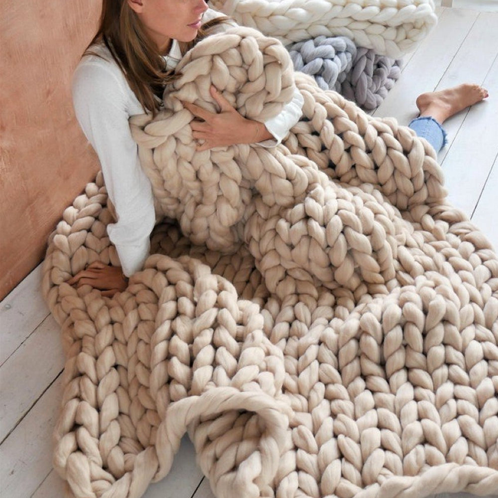 XXL Chunky Strickgarn 1500 g – Extra dick und weich