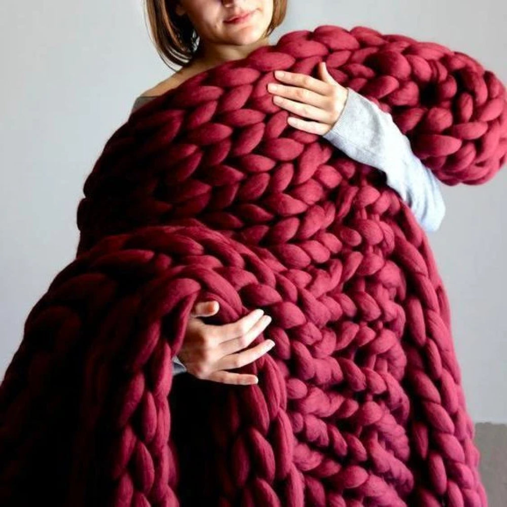 XXL Chunky Strickgarn 1500 g – Extra dick und weich