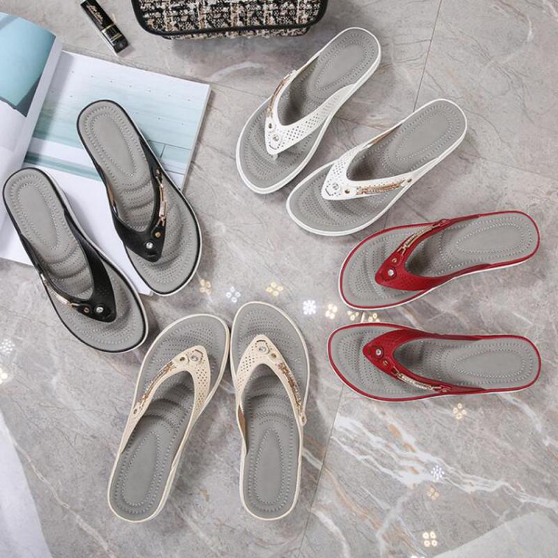 Women's sandals with heel strap