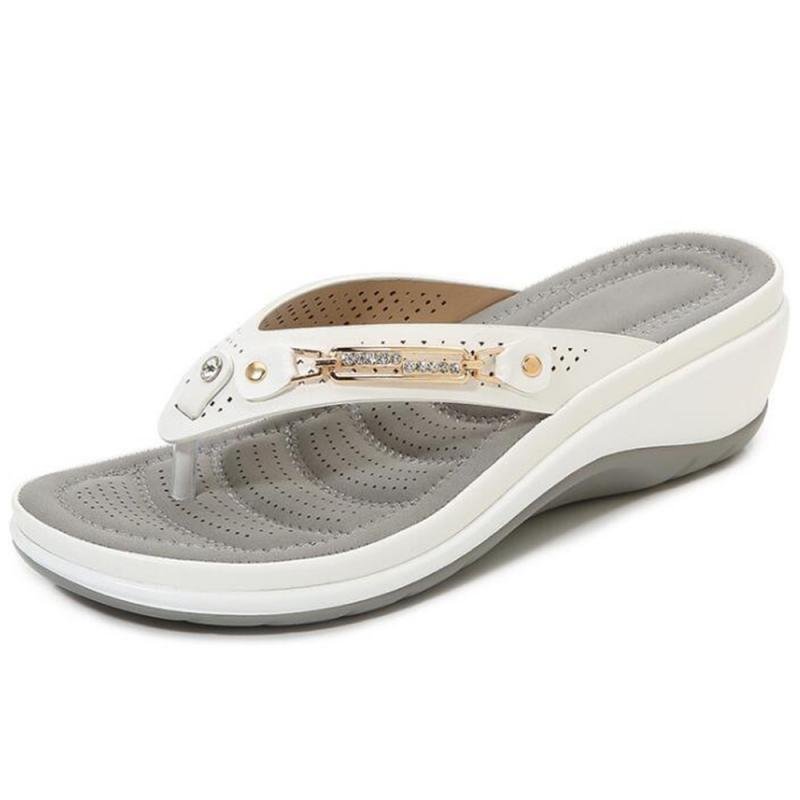 Women's sandals with heel strap