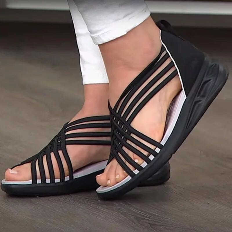 Women's sandals with memory foam sole