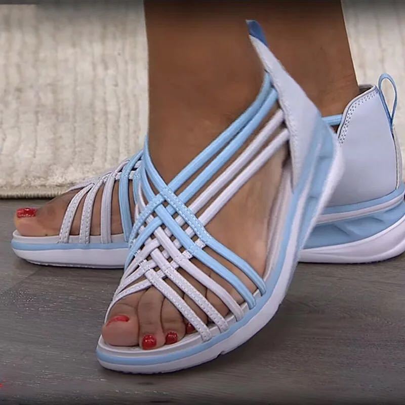Women's sandals with memory foam sole