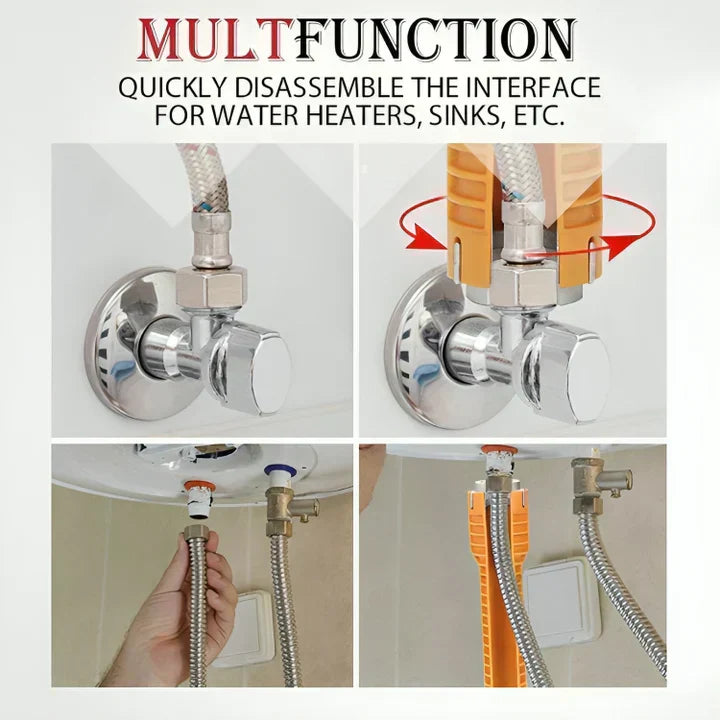 Multifunction Pipe Wrench – 8-in-1 Plumbing Tool