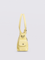 Handtasche mit Reißverschlusstaschen und abnehmbarem Trageriemen