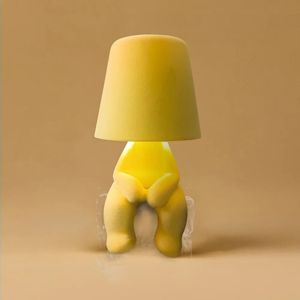 Tischlampe mit Figurendesign – LED, wiederaufladbar