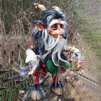 Charmante Gartenstatue aus Kunstharz für ein einladendes Ambiente 2