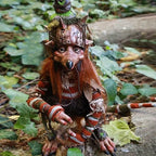 Charmante Gartenstatue aus Kunstharz für ein einladendes Ambiente 3