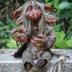 Charmante Gartenstatue aus Kunstharz für ein einladendes Ambiente 6